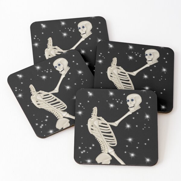 Item preview, Hamlet skeleton in the night designed and sold by Ileedesign.