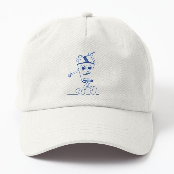 Cup of noodles in blue Dad Hat