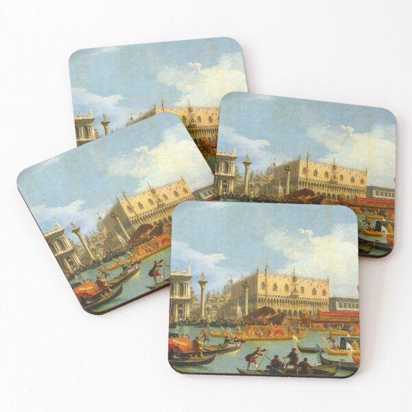 Item preview, Canaletto - Bucentaur return to the pier by the Palazzo Ducale designed and sold by D1mon.