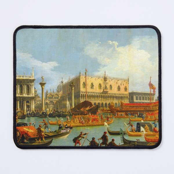 Item preview, Canaletto - Bucentaur return to the pier by the Palazzo Ducale designed and sold by D1mon.