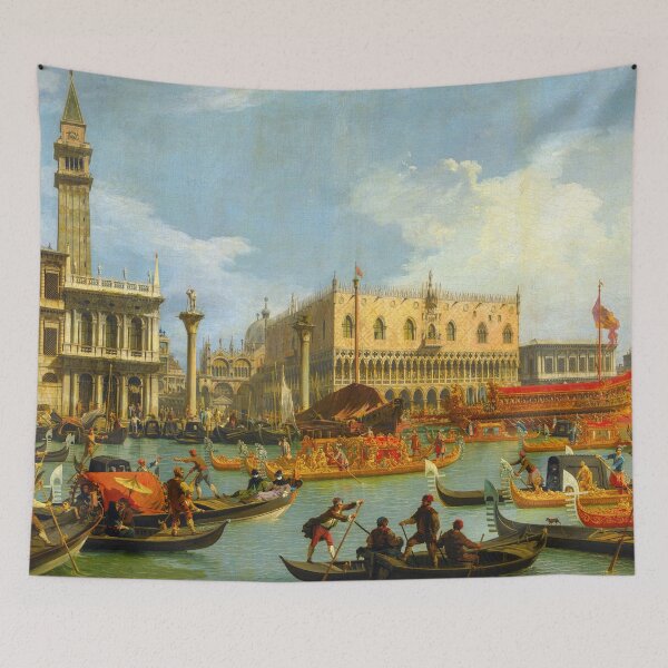Item preview, Canaletto - Bucentaur return to the pier by the Palazzo Ducale designed and sold by D1mon.