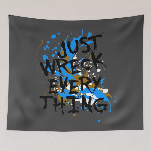 Item preview, Just Wreck Everything Messy Artist Paint Spatter designed and sold by taiche.