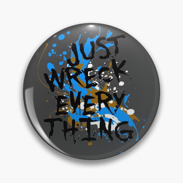Item preview, Just Wreck Everything Messy Artist Paint Spatter designed and sold by taiche.