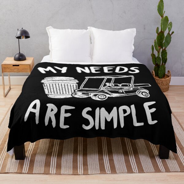 Item preview, My Needs Are Simple Golf Coffee & Golf Carts Funny designed and sold by Stronzi.
