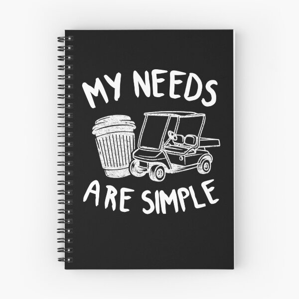 Item preview, My Needs Are Simple Golf Coffee & Golf Carts Funny designed and sold by Stronzi.