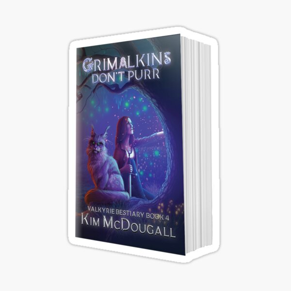 Grimalkins Don't Purr 3D Cover Sticker