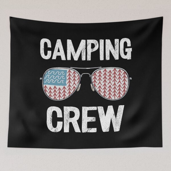 Item preview, Camping Crew Funny Camping designed and sold by Stronzi.