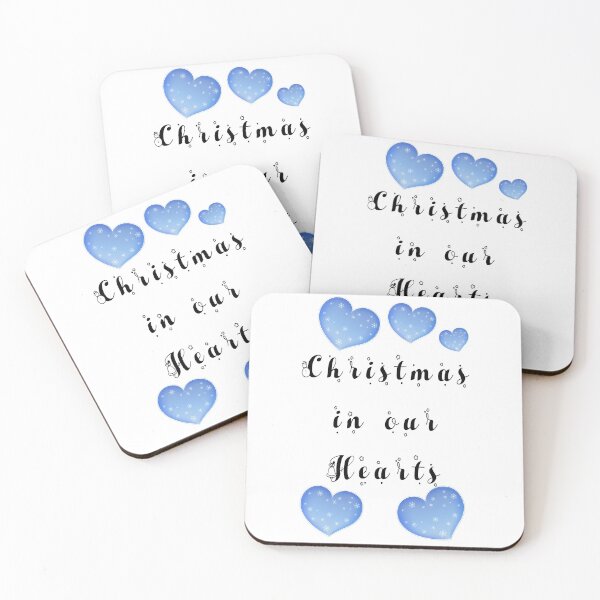 Item preview, Christmas in our Blue hearts  designed and sold by aventi24.
