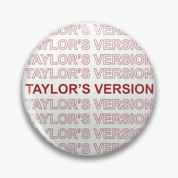 Taylor’s version in RED Pin