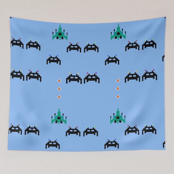 Item preview, Retro Arcade Alien Shooter Game Design designed and sold by TomSaturnV.