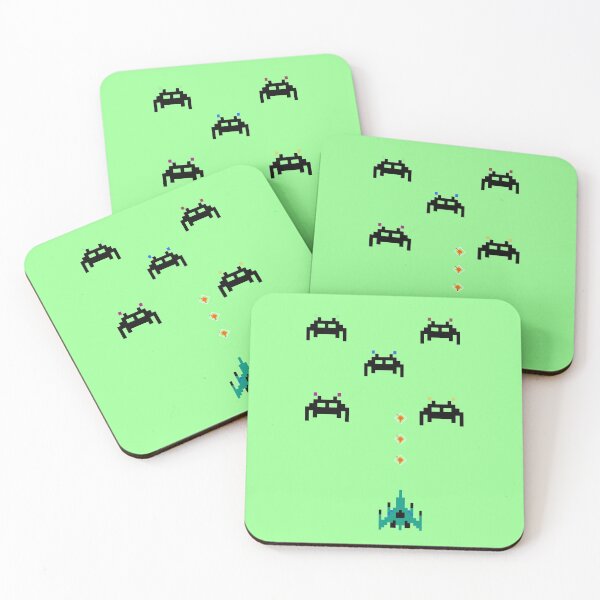 Item preview, Retro Arcade Alien Shooter Game Design designed and sold by TomSaturnV.