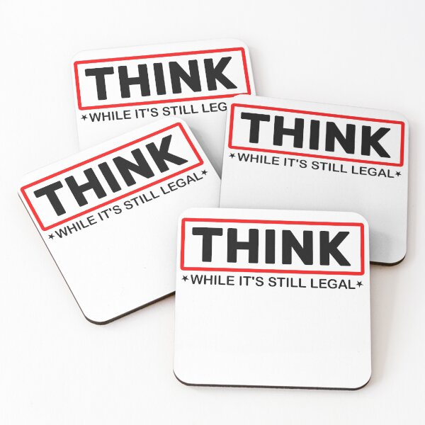 Item preview, Think While It’s Still Legal Political  designed and sold by Looks-great.