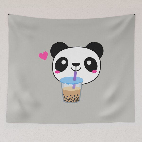 Item preview, Panda Bubble Tea designed and sold by SimpleLee.
