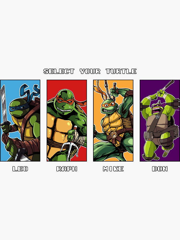 Teenage Mutant Ninja Turtles: Mutant Mayhem Sticker Slaps T