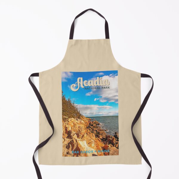 Artikelvorschau, Acadia Nationalpark Bar Harbor Maine Aquarell Vintage entworfen und verkauft von KrisSidDesigns.