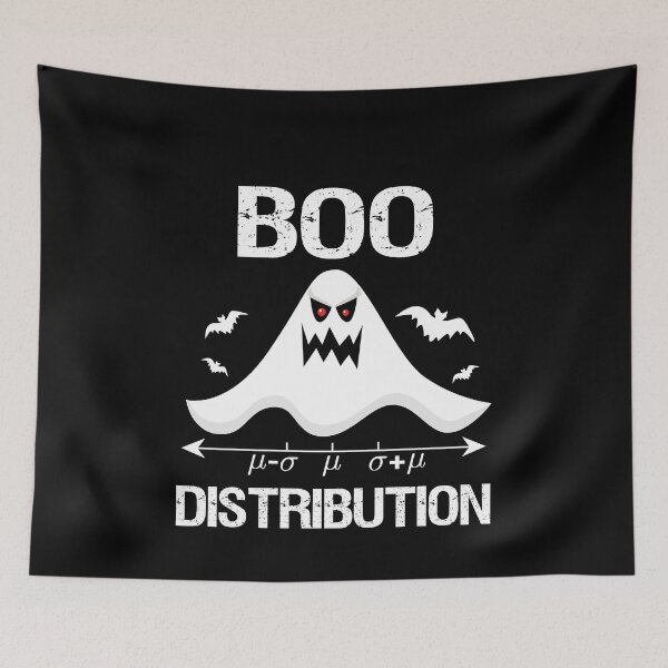 Item preview, Boo distribution : funny gift for math teacher halloween designed and sold by thegiftedadult.