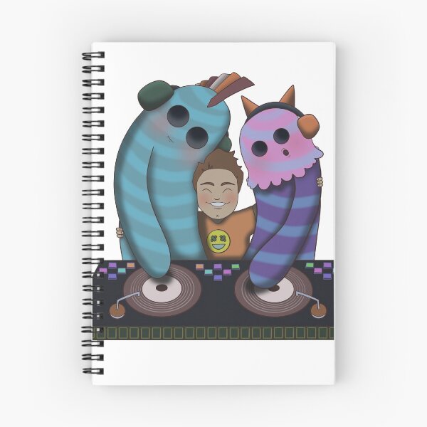 Item preview, DJ Monsters & Friend designed and sold by DoodlingMuse.