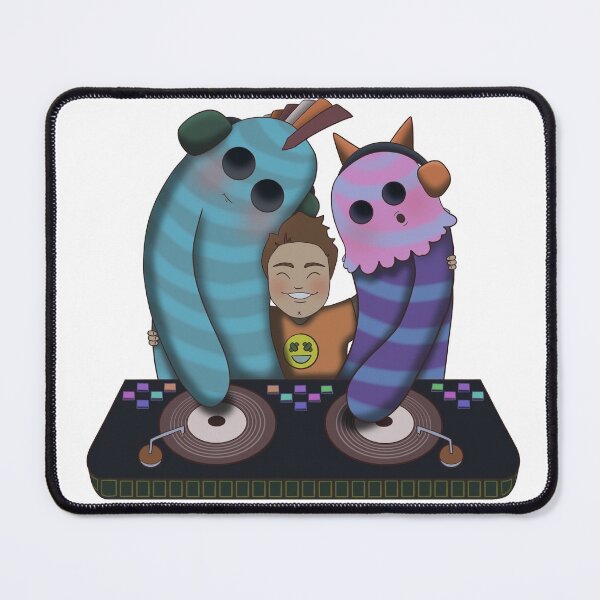Item preview, DJ Monsters & Friend designed and sold by DoodlingMuse.