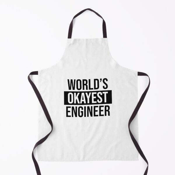 Item preview, World's Okayest Engineer designed and sold by Adel Qasem.