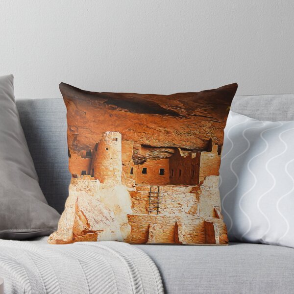 Item preview, Mesa Verde National Park Colorado Watercolor designed and sold by KrisSidDesigns.