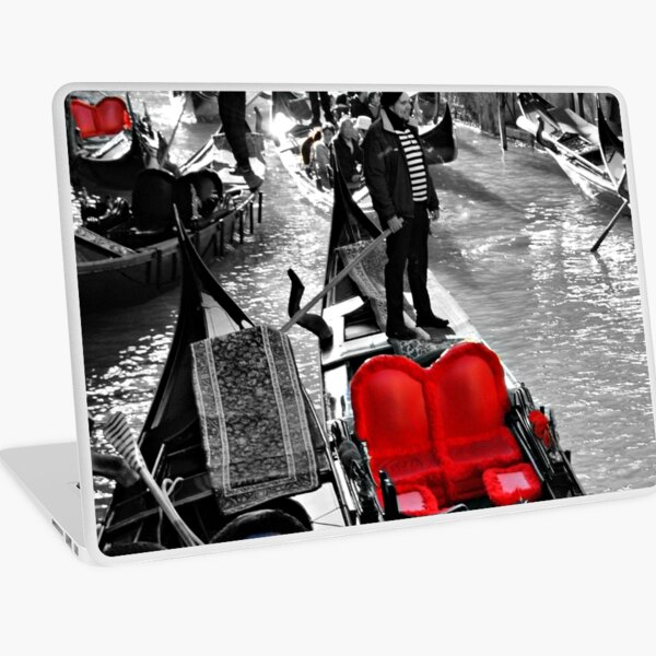 Ride with Me-Venice, Italy Laptop Skin