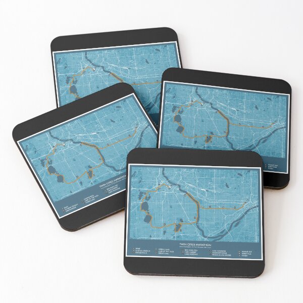 Item preview, Twin Cities Marathon (Kilometer Markers) designed and sold by BGALAXY.