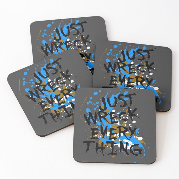 Item preview, Just Wreck Everything Messy Artist Paint Spatter designed and sold by taiche.
