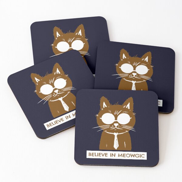Item preview, Believe In Meowgic designed and sold by Anuragwk.