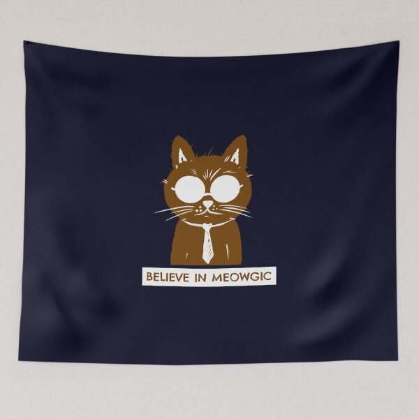 Item preview, Believe In Meowgic designed and sold by Anuragwk.