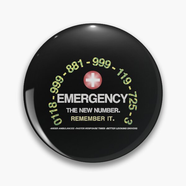 Item preview, IT Crowd Inspired Emergency designed and sold by Emtizeee.