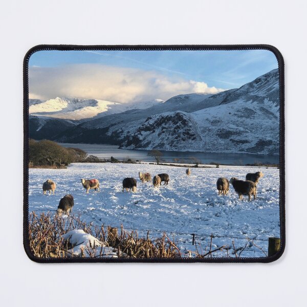 Item preview, WINTER MOUNTAIN SCENE designed and sold by lindaully.