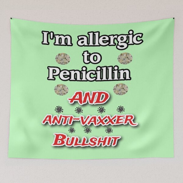 Item preview, I am allergic to science deniers designed and sold by reallypathetic.