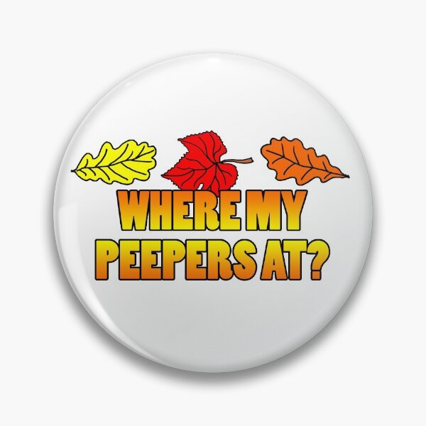 Item preview, Where My Peepers At Leaf Peeping Leaves designed and sold by jaycartoonist.