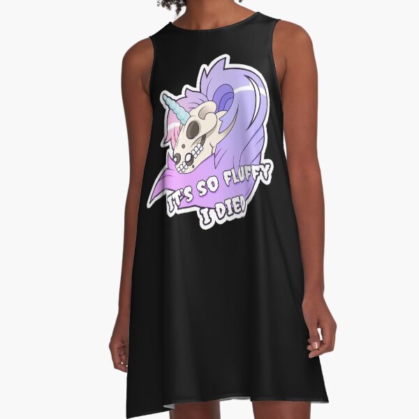 Dead unicorn A-Line Dress
