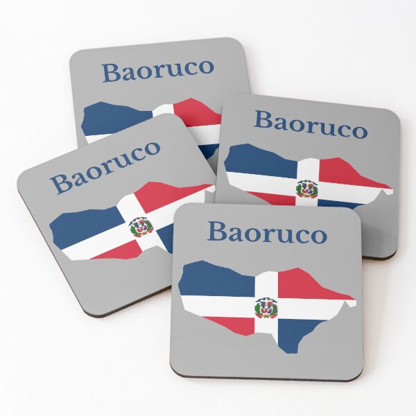 Item preview, Baoruco Province Map Design, Dominican Republic. designed and sold by marosharaf.