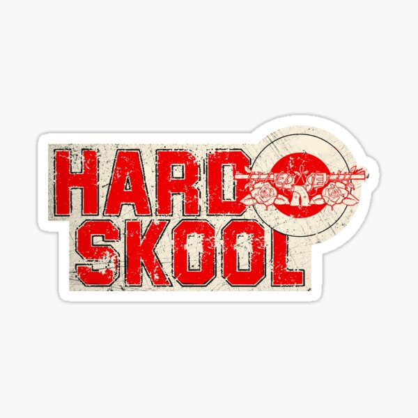 Hard Skool Guns N' Roses Sticker
