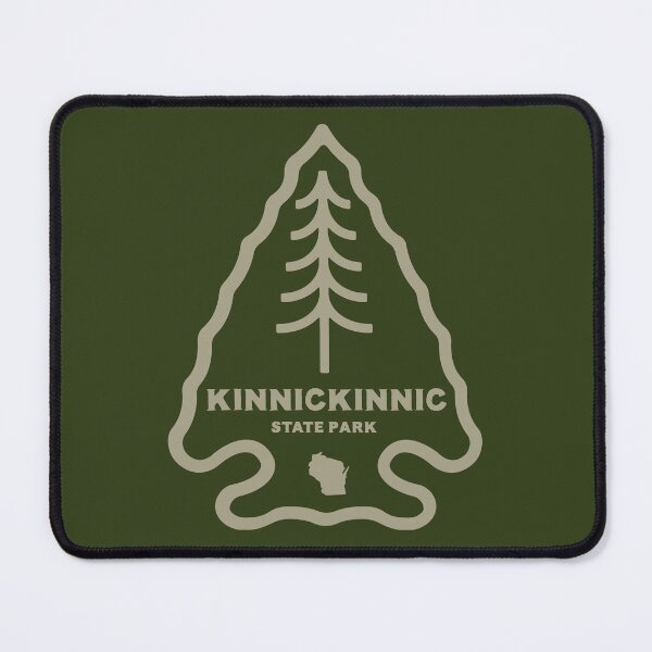 Item preview, Kinnickinnic State Park Wisconsin WI Rustic Arrowhead with a Tree designed and sold by palmettodigital.