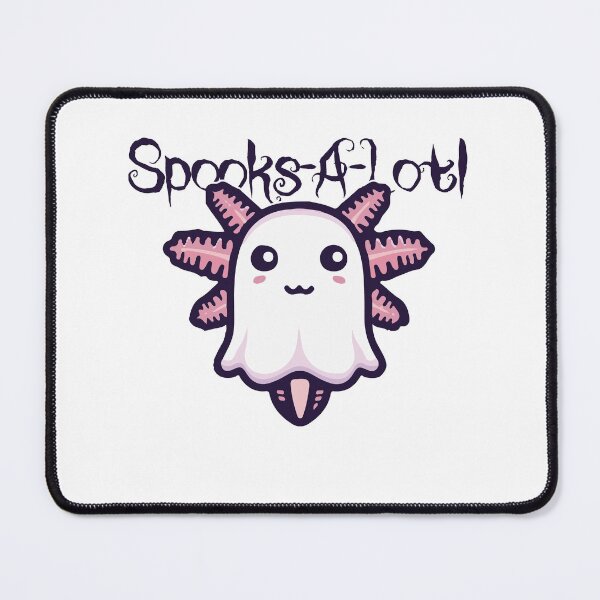 Item preview, Spooky Axolotl Halloween Shirt Funny Kawaii Spooks-a-lotl Essential designed and sold by Ammar-the-goat.