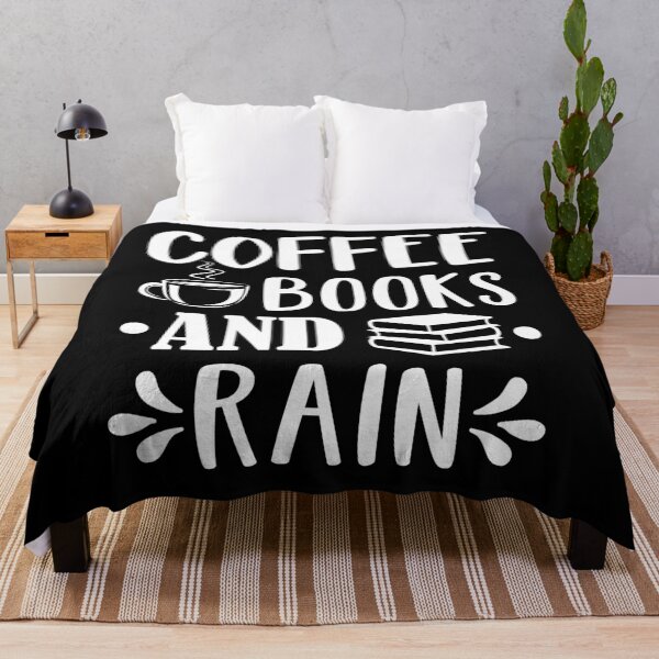 Item preview, Coffee, books and rain designed and sold by rehatschek.
