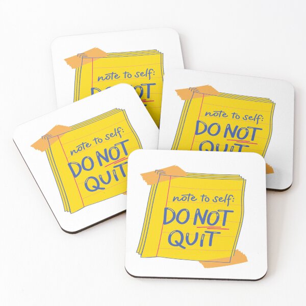 Item preview, Note to self Do Not Quit  Classic T-Shirt designed and sold by Mogadoor.