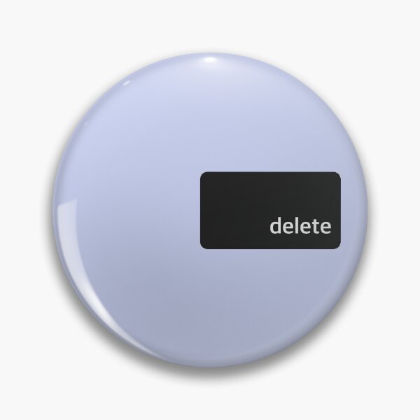 Item preview, Keyboard-delete button on Mac designed and sold by Sollocong.