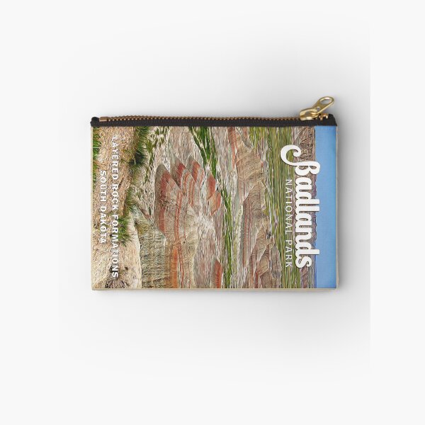 Item preview, Badlands National Park South Dakota Watercolor Vintage designed and sold by KrisSidDesigns.