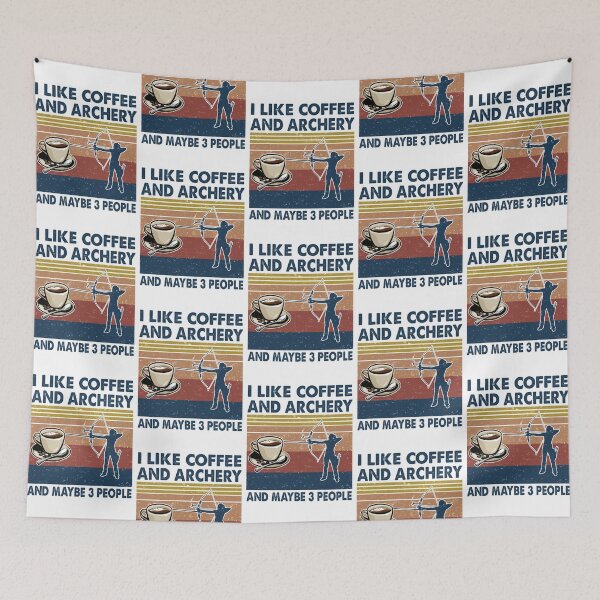 Item preview, I like coffee and Archery and maybe 3 people designed and sold by tuyetnhung98.