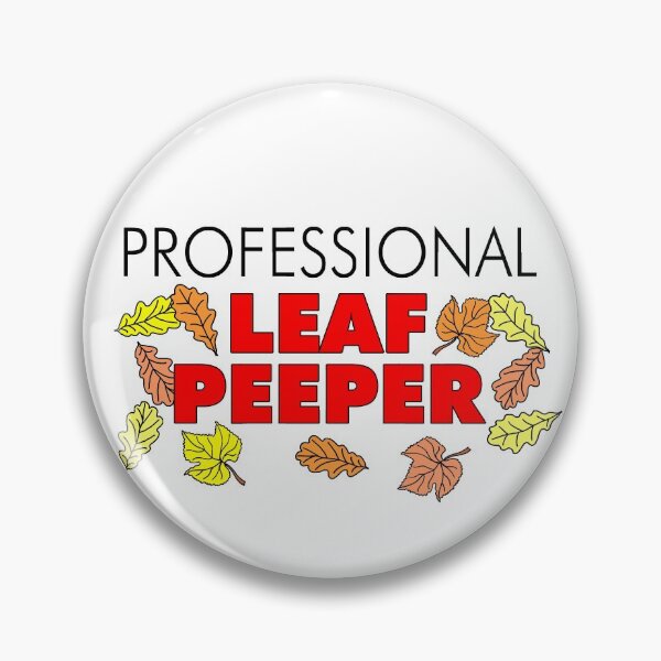 Item preview, Professional Leaf Peeper Featuring Cartoon Leaves designed and sold by jaycartoonist.