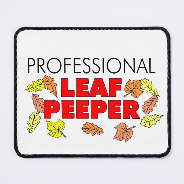 Item preview, Professional Leaf Peeper Featuring Cartoon Leaves designed and sold by jaycartoonist.