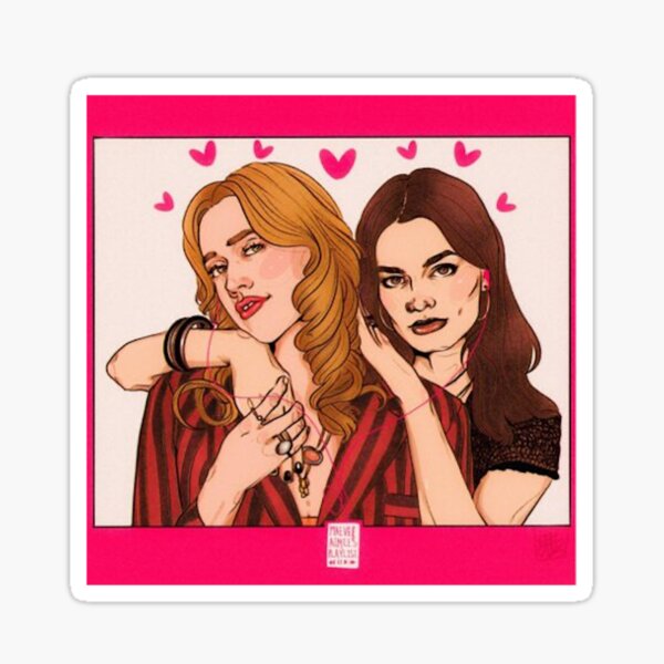 Maeve And Amiee Sex Education Sticker For Sale By Rose112 Redbubble