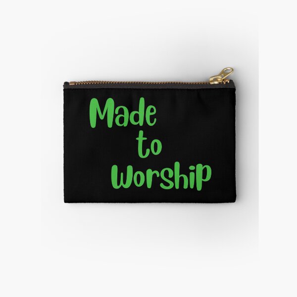 Item preview, Made to Worship Christian Text Christian gift design designed and sold by Sheepherder120.