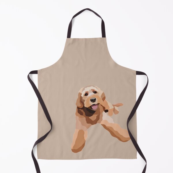 Item preview, Groodle Dog Portrait Digital Illustration designed and sold by sherylwylie.
