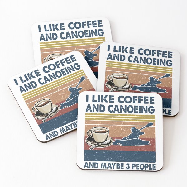 Item preview, I like coffee and Canoeing and maybe 3 people designed and sold by tuyetnhung98.