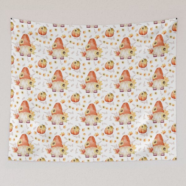 Item preview, Fall Gnome Pattern designed and sold by CraftyBee.